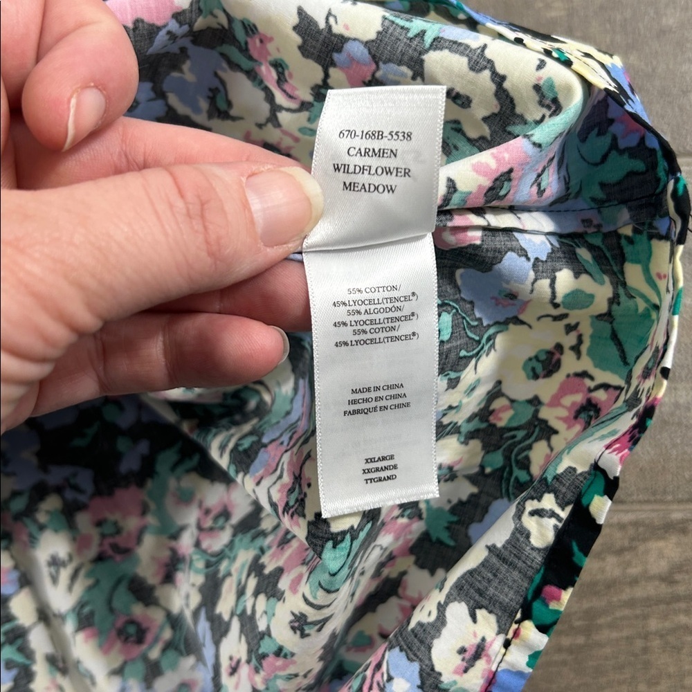 Rails Carmen Smock Waist Floral Sundress - Picture 9 of 11